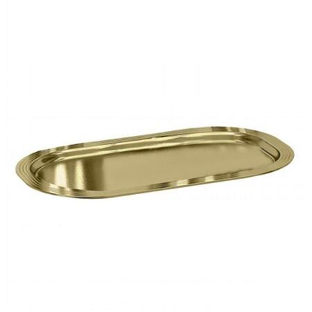 NUSTEEL Jewel Gold Finish Amenity Tray JW10H